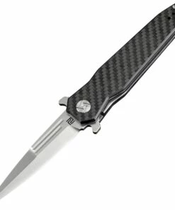 Brand new 🔔 Artisan Cutlery Artisan Hornet ATZ1810PCF, 3.54" D2 Steel Satin Blade, Carbon Fiber Handle 🛒