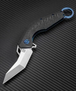 Hot Sale 👏 Artisan Cutlery Artisan Cobra ATZ1811GBUS, 3.15" S35VN Plain Blade, Blue Carbon Fiber Handle 🔥 7 Hot Sale 👏 Artisan Cutlery Artisan Cobra ATZ1811GBUS, 3.15" S35VN Plain Blade, Blue Carbon Fiber Handle 🔥 -Automatic Knives shop atz1811gbum 54602.1566586087