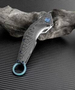 Best deal 😍 Artisan Cutlery Artisan Cobra ATZ1811GGNM, 3.15" M390 Plain Blade, Green Carbon Fiber Handle 😀 -Automatic Knives shop atz1811ggn 2 45759.1566586080