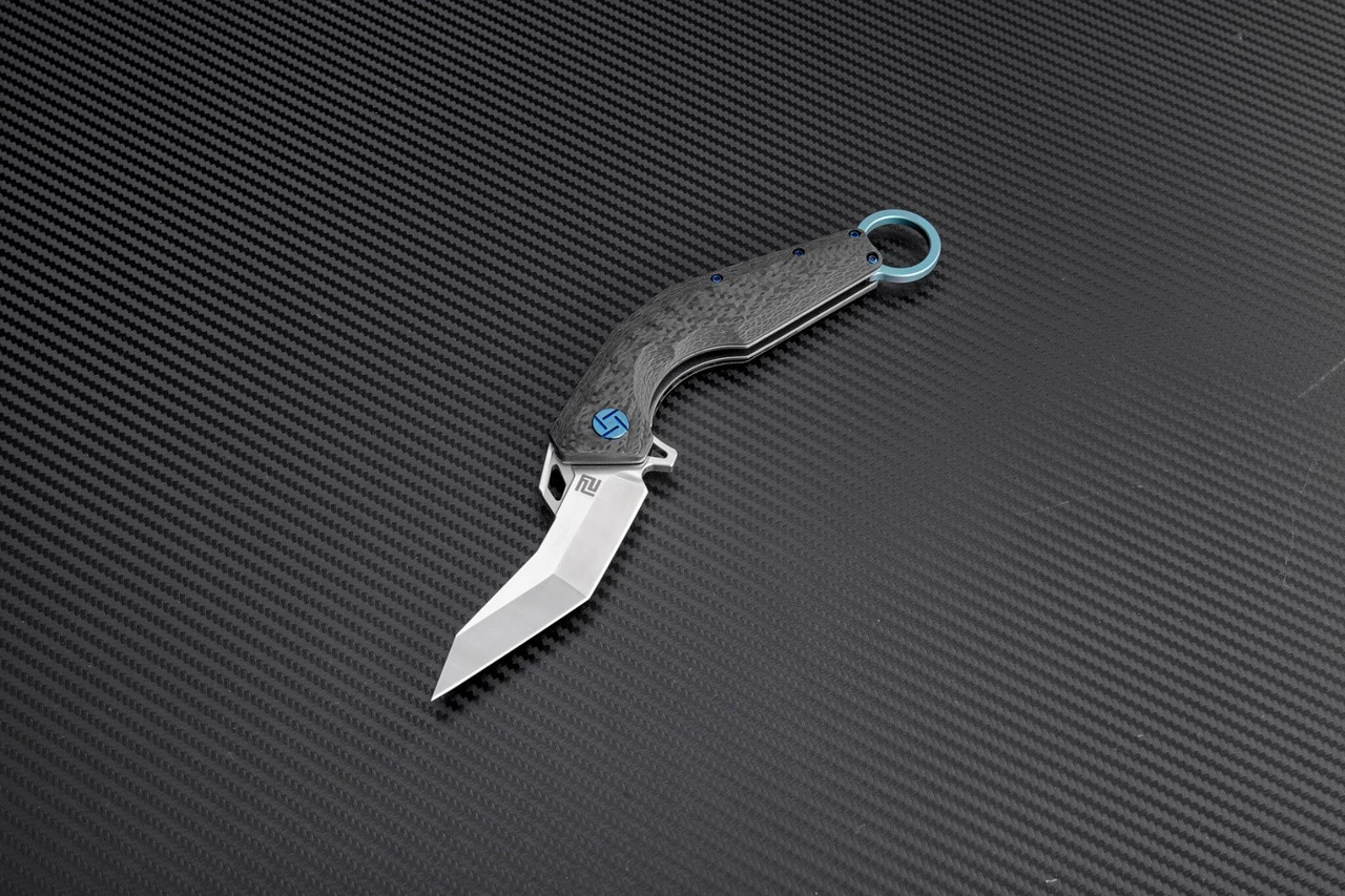 Coupon ✨ Artisan Cutlery Artisan Cobra ATZ1811GGNS, 3.15" S35VN Plain Blade, Green Carbon Fiber Handle 😍 1 Coupon ✨ Artisan Cutlery Artisan Cobra ATZ1811GGNS, 3.15" S35VN Plain Blade, Green Carbon Fiber Handle 😍