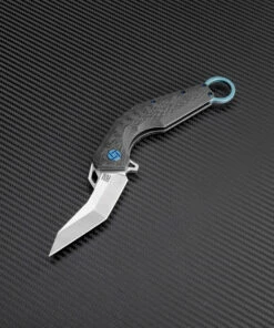 Best deal 😍 Artisan Cutlery Artisan Cobra ATZ1811GGNM, 3.15" M390 Plain Blade, Green Carbon Fiber Handle 😀