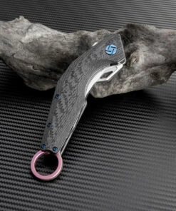 Flash Sale 🤩 Artisan Cutlery Artisan Cobra ATZ1811GRES, 3.15" S35VN Plain Blade, Rose Carbon Fiber Handle ⌛ -Automatic Knives shop atz1811grem 2 1 97478.1566586093