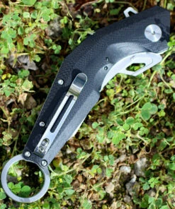 Discount 😍 Artisan Cutlery Artisan Cobra ATZ1811PBKC, 3" D2 Plain Blade, Curved Black G-10 Handle ✨ -Automatic Knives shop atz1811pbkc.2 87234.1566586053