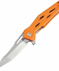 Buy ✨ Artisan Cutlery Artisan Interceptor ATZ1812PSOE, 3.54" D2 Tanto Blade, Orange G10 Handle 🧨