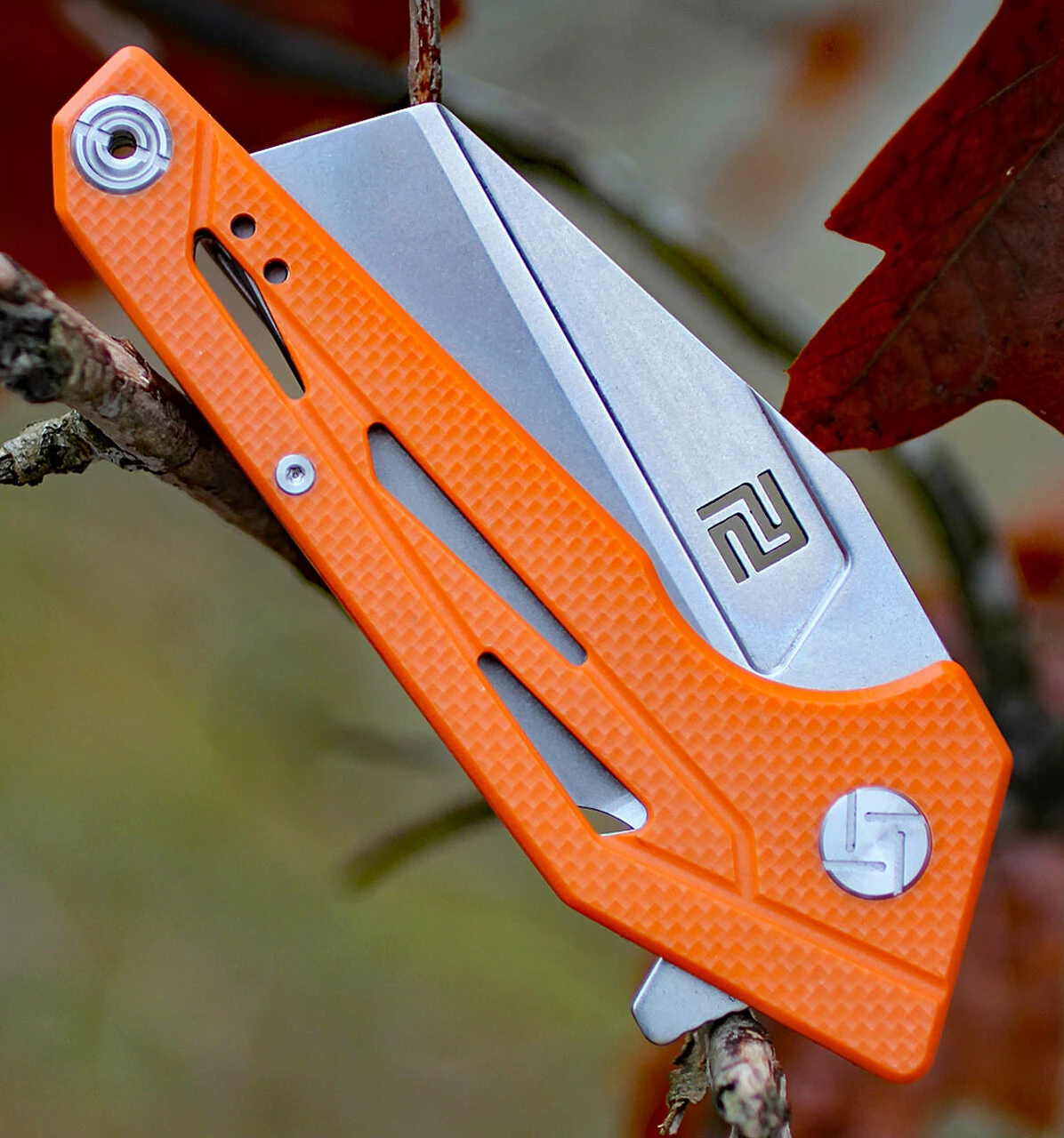 Deals ✨ Artisan Cutlery Artisan Ravine ATZ1819POE, 2.83" D2 Steel Tanto Blade, Orange G10 Handle 🔥 4 Deals ✨ Artisan Cutlery Artisan Ravine ATZ1819POE, 2.83" D2 Steel Tanto Blade, Orange G10 Handle 🔥 - Image 4