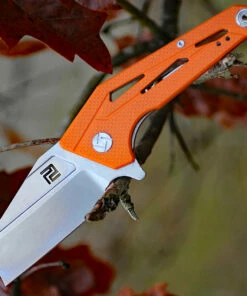 Deals ✨ Artisan Cutlery Artisan Ravine ATZ1819POE, 2.83" D2 Steel Tanto Blade, Orange G10 Handle 🔥