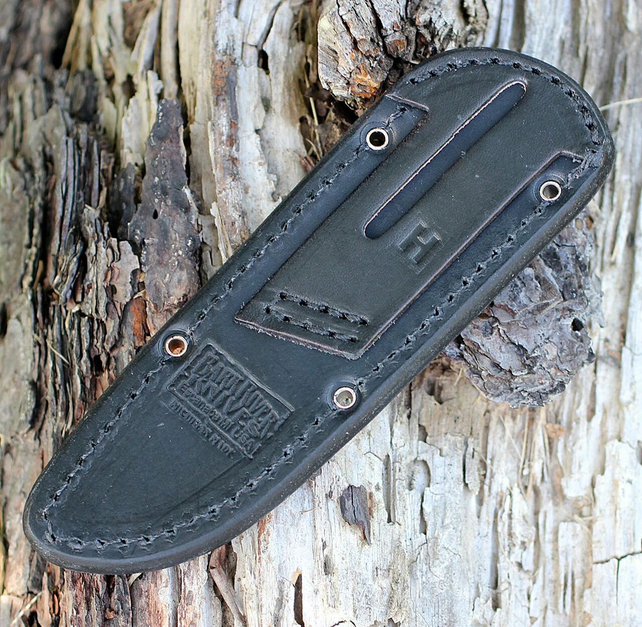 New ⭐ Bark River Knives Bark River Highland Special 01-114M-BU, 3.875" A2 Steel, Burgundy Canvas Micarta Handle ✔️ 4 New ⭐ Bark River Knives Bark River Highland Special 01-114M-BU, 3.875" A2 Steel, Burgundy Canvas Micarta Handle ✔️ - Image 4