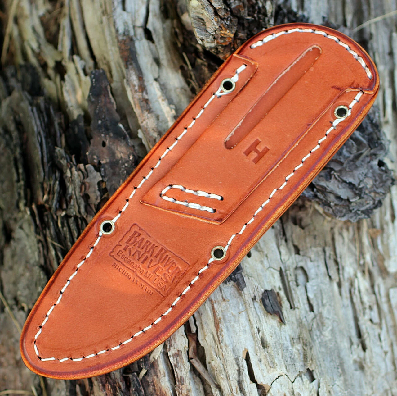 Best Pirce 🔔 Bark River Knives Bark River Highland Special 01-114M-GC, 3.875" A2 Steel, Green Canvas Micarta Handle 🔥 4 Best Pirce 🔔 Bark River Knives Bark River Highland Special 01-114M-GC, 3.875" A2 Steel, Green Canvas Micarta Handle 🔥 - Image 4