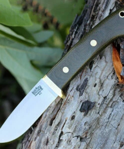 Best reviews of ✨ Bark River Knives Bark River 02116MGC Classic Drop Point Hunter, 3.7" A-2 Steel, Green Canvas Micarta 🌟
