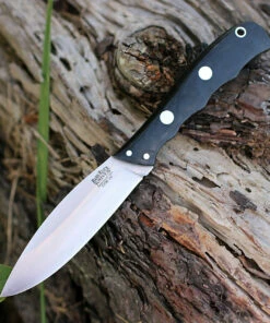 Best Sale 🛒 Bark River Knives Bark River 03123MBC Canadian Special, 4" CPM-3V Plain Blade,Black Canvas Micarta Handle 🌟 -Automatic Knives shop ba03225mbc.2 1 03369.1566585992