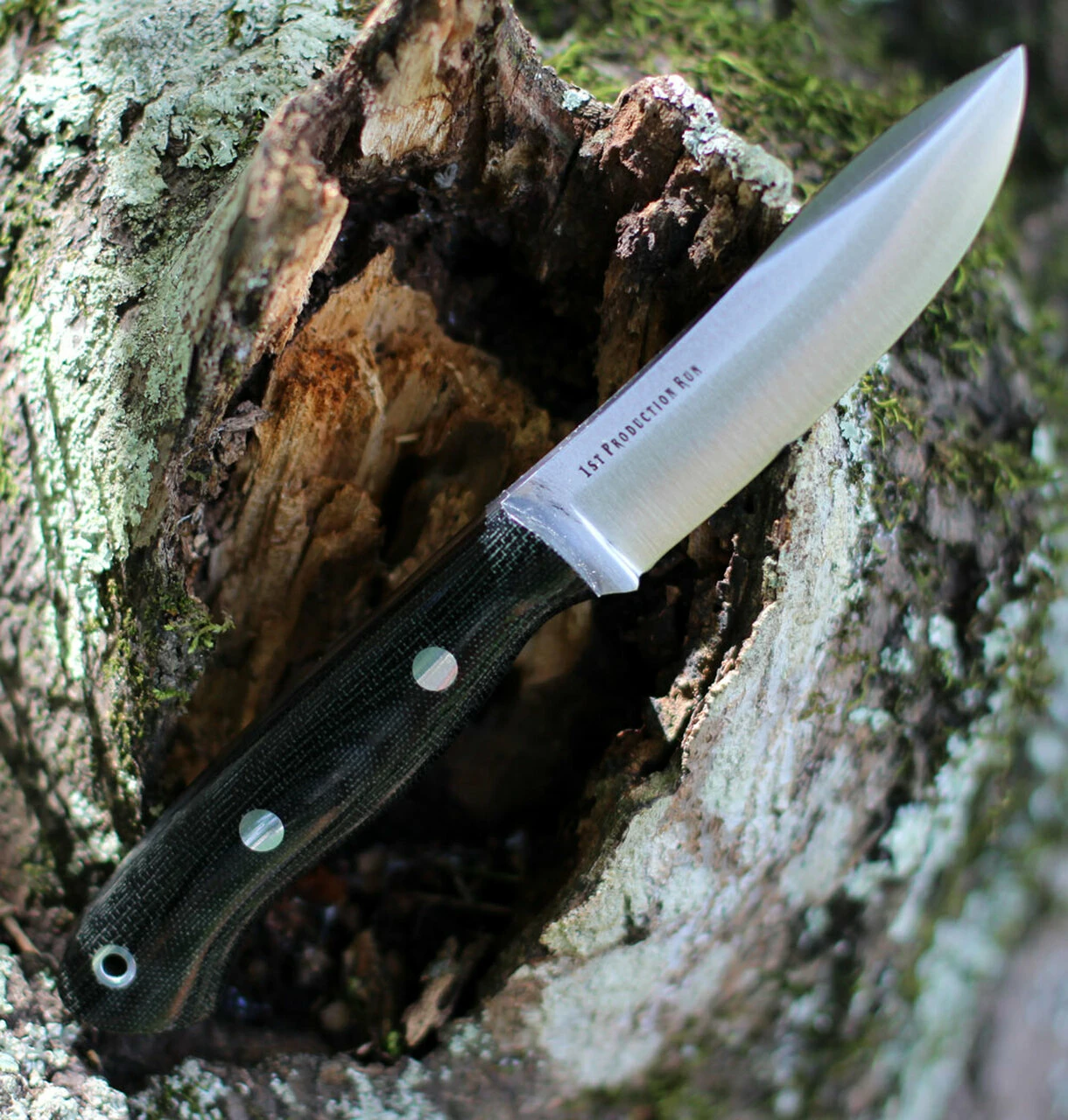 Best deal ๐ Bark River Knives Mini Aurora Hunter BA06028MBC, 3.71" CPM 3V Plain Blade, Black Canvas Micarta Handle ๐งจ 2 Best deal ๐ Bark River Knives Mini Aurora Hunter BA06028MBC, 3.71" CPM 3V Plain Blade, Black Canvas Micarta Handle ๐งจ - Image 2