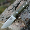 Deals 🌟 Bark River Knives Bark River Bravo Micro, 2.25 in. 154cm Plain Blade, Green Canvas Micarta 🤩