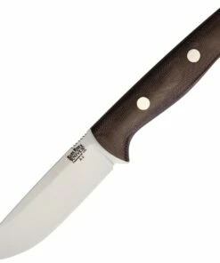 Flash Sale 😍 Bark River Knives Bark River 07112MGC Bravo I, 4.25" A-2 Plain Blade, Green Canvas Micarta Handle 👏