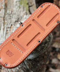 Budget 🤩 Bark River Knives Bark River Bravo 1.25 Rampless - Green Micarta (5" A2) 07-115-M-GCR ⌛ -Automatic Knives shop ba07115 sheath.1 99148.1630590399