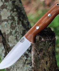 Deals ❤️ Bark River Knives Bark River Bravo 1 Rampless Natural Micarta (4" CPM-3V) 07-121MNC 🤩
