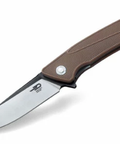 Best reviews of 🤩 Bestech BTKG09C1 Spike, 3.50" Sandvick 12C27 Black/Satin Plain Blade, Biege GRN Handle ⌛