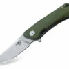 Best deal ⌛ Bestech BTKG09B2 Spike, 3.50" Sandvick 12C27 Stonewash Plain Blade, Green GRN Handle 💯