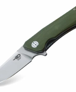 Best deal ⌛ Bestech BTKG09B2 Spike, 3.50" Sandvick 12C27 Stonewash Plain Blade, Green GRN Handle 💯