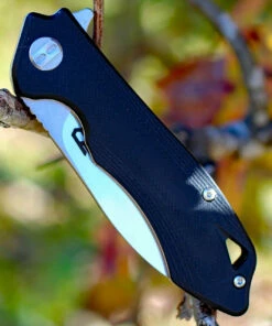 Discount ✨ Bestech BTKG11A2 Beluga, 3.0" Sandvick 12C27 Stonewash Plain Blade, Black G-10 Handle 😀 -Automatic Knives shop bg11a 2.3 72486.1566585978