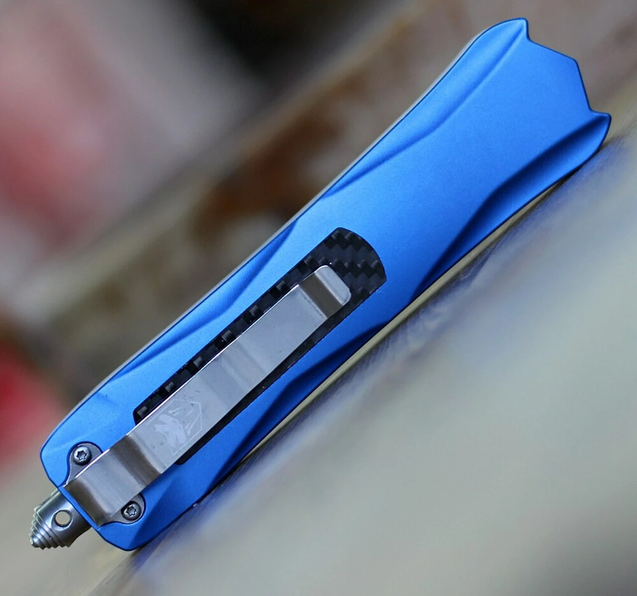 Hot Sale ๐ CobraTec Knives BLUKCDAG2SS Blue King Cobra, 4" D2 Steel Dagger Serrated Blade, Anodized Aviation Aluminum Handle ๐งจ 3 Hot Sale ๐ CobraTec Knives BLUKCDAG2SS Blue King Cobra, 4" D2 Steel Dagger Serrated Blade, Anodized Aviation Aluminum Handle ๐งจ - Image 3