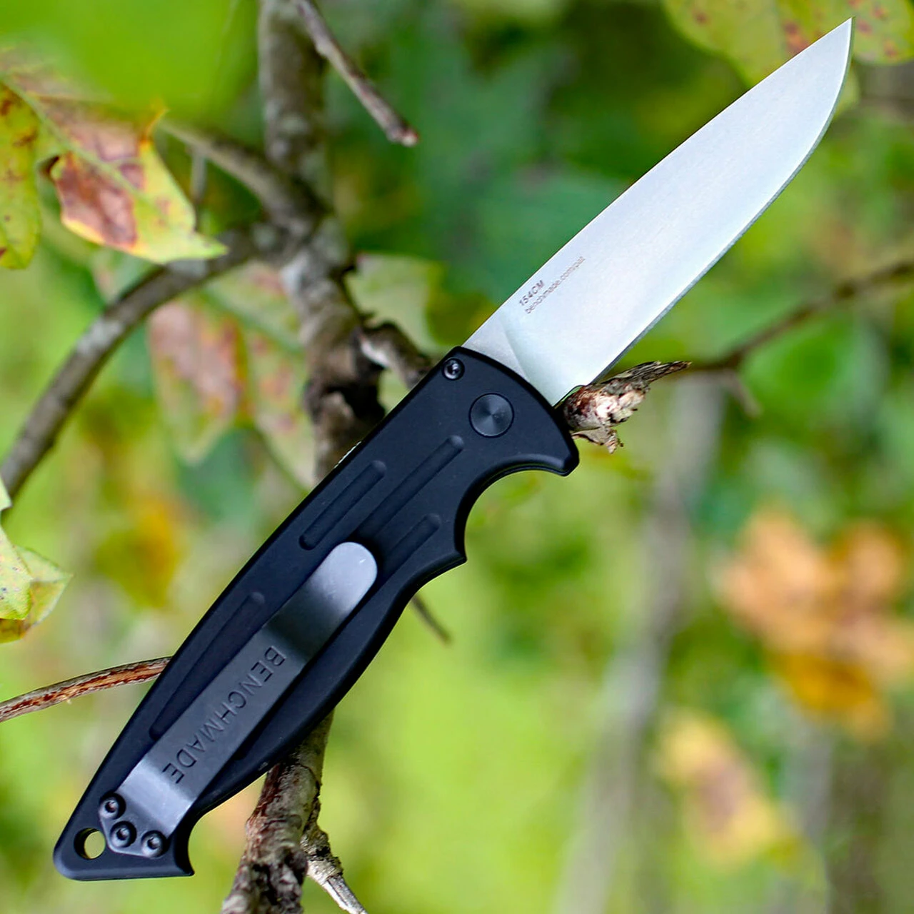 Budget 🔥 Benchmade Knives Benchmade Mini Reflex II Automatic Folder 2551, 3.17 in. 154CM Blade, Aluminum Handles Plain Edge 🎉 2 Budget 🔥 Benchmade Knives Benchmade Mini Reflex II Automatic Folder 2551, 3.17 in. 154CM Blade, Aluminum Handles Plain Edge 🎉 - Image 2