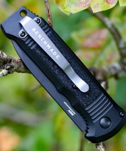 Brand new 🔔 Benchmade Knives Benchmade 4400BK CASBAH Auto, 3.4 in CPM-S30V Black Plain Blade, Black textured Grivory Handles 👏 -Automatic Knives shop bm4400bk.2 18109.1566585869