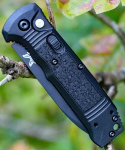 Brand new 🔔 Benchmade Knives Benchmade 4400BK CASBAH Auto, 3.4 in CPM-S30V Black Plain Blade, Black textured Grivory Handles 👏 -Automatic Knives shop bm4400bk 96598.1566585869