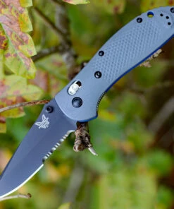 Best deal ❤️ Benchmade Knives Benchmade Mini Griptilian 556SBK-1, 2.91 in. CPM-20CV, G-10 Handle, Black Combo Edge-Discontinued ❤️