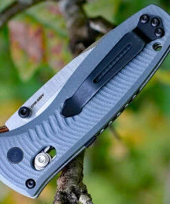 Flash Sale ⌛ Benchmade Knives Benchmade Mini Barrage G10 Folder 585-2, 2.91 in. CPM-S30V Blade, Gray Handle, Plain Edge 👍 -Automatic Knives shop bm585 2.2 62717.1566586688