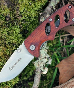 Cheapest 🧨 Browning Knives Browning Small Cocobolo Linerlock, 2" 440 Plain Blade, Cocobolo Wood Handle ⌛ -Automatic Knives shop br0097.3 07168.1566585957