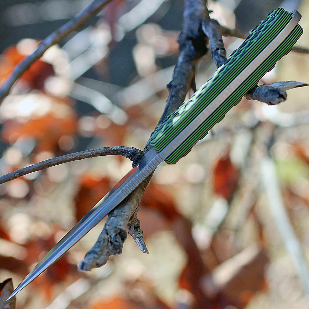 Best deal 🎁 Bradford Guardian3, 3.5" N690 Plain Blade, Toxic Green/Black G-10 Handle ✨ 3 Best deal 🎁 Bradford Guardian3, 3.5" N690 Plain Blade, Toxic Green/Black G-10 Handle ✨ - Image 3