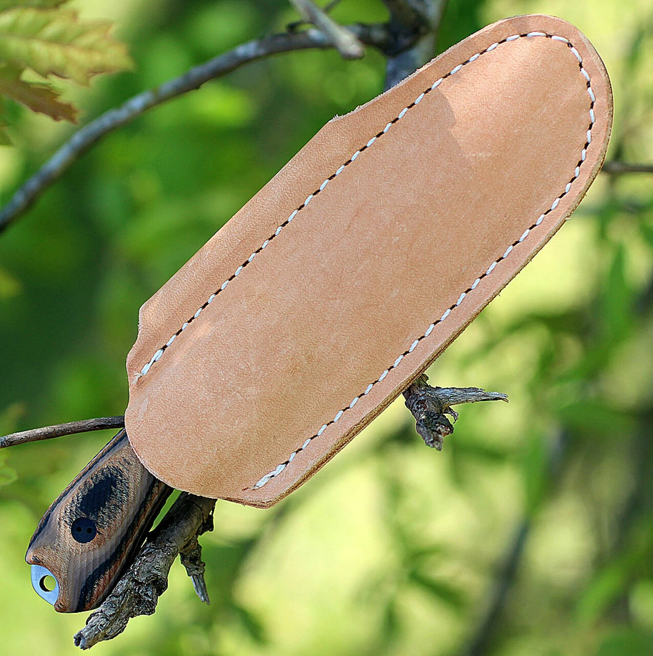 Budget 🎉 Bradford Guardian3 3D, 3.625" N690 Sheepfoot Blade, G-Wood Handle 😀 4 Budget 🎉 Bradford Guardian3 3D, 3.625" N690 Sheepfoot Blade, G-Wood Handle 😀 - Image 4