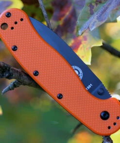 Wholesale 🌟 BRK Avispa Folder, Orange Nylon handles, Black AUS-8 Blade, Plain Edge, Design by Esee Knives ✨ 5 Wholesale 🌟 BRK Avispa Folder, Orange Nylon handles, Black AUS-8 Blade, Plain Edge, Design by Esee Knives ✨ -Automatic Knives shop brk1301orb 59164.1566585838