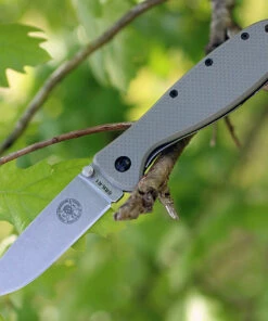 Top 10 😍 BRK Zancudo Folder, Stonewash Blade, Foliage Green Handle, Design by Esee Knives ✔️
