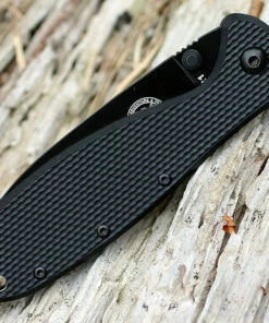 Coupon 👏 BRK Zancudo BRKR2B, 2.94", Drop Point, Black EDP Coated D2 Steel, Design by Esee Knives, Black Nylon handles 🎁 -Automatic Knives shop brkr2b.2 68845.1566585908