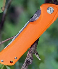 Buy 🛒 Bestech Paladin BG13C-2, 3.54" D2 Steel Black/Satin Plain Blade, Orange G-10 Handle 🤩 -Automatic Knives shop btbg13c2.1 07844.1566585995