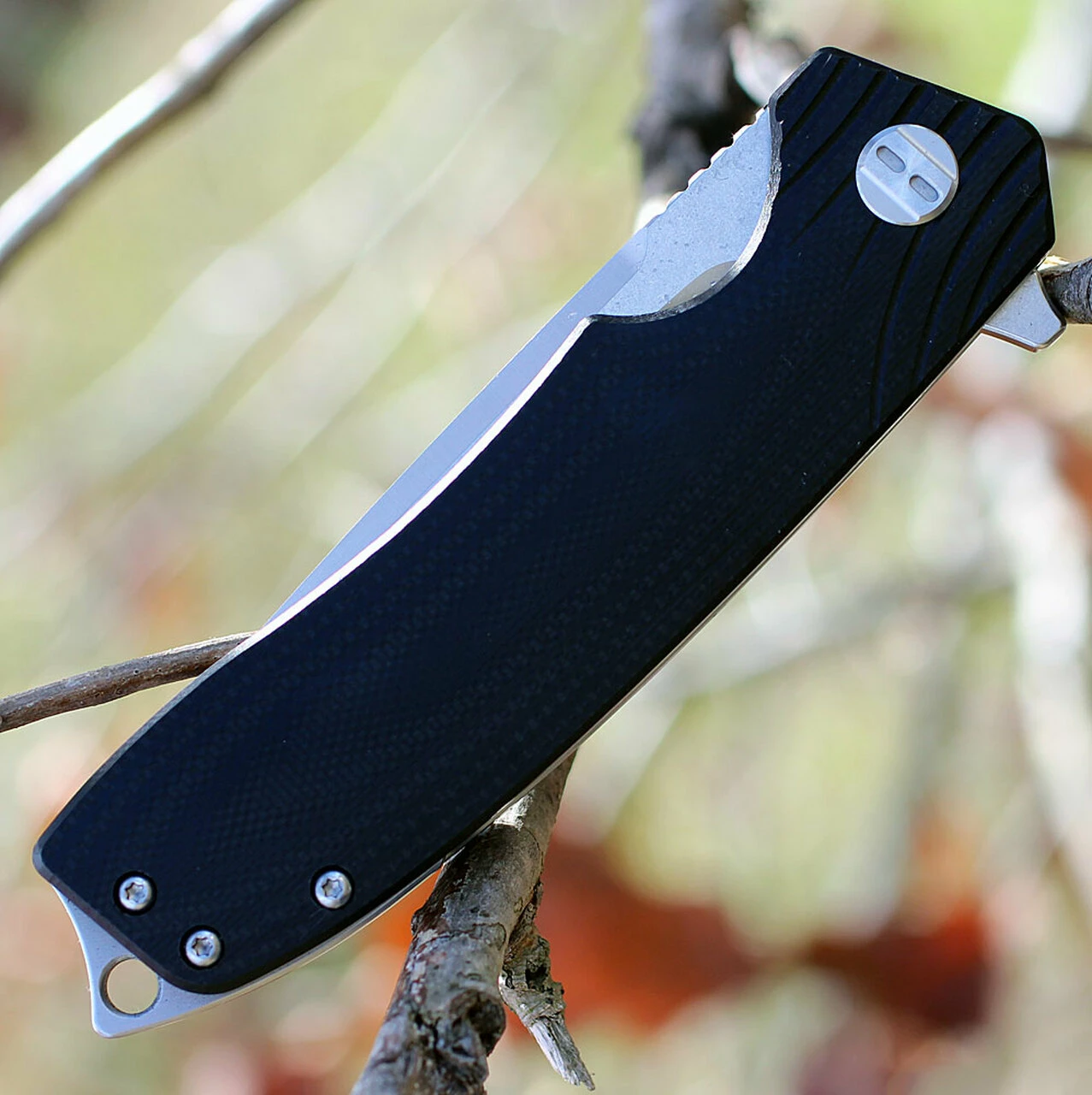 Best Pirce 🔔 Bestech G01A Lion, 3.5" D2 Plain Blade, Black G-10 Handle 🛒 3 Best Pirce 🔔 Bestech G01A Lion, 3.5" D2 Plain Blade, Black G-10 Handle 🛒 - Image 3