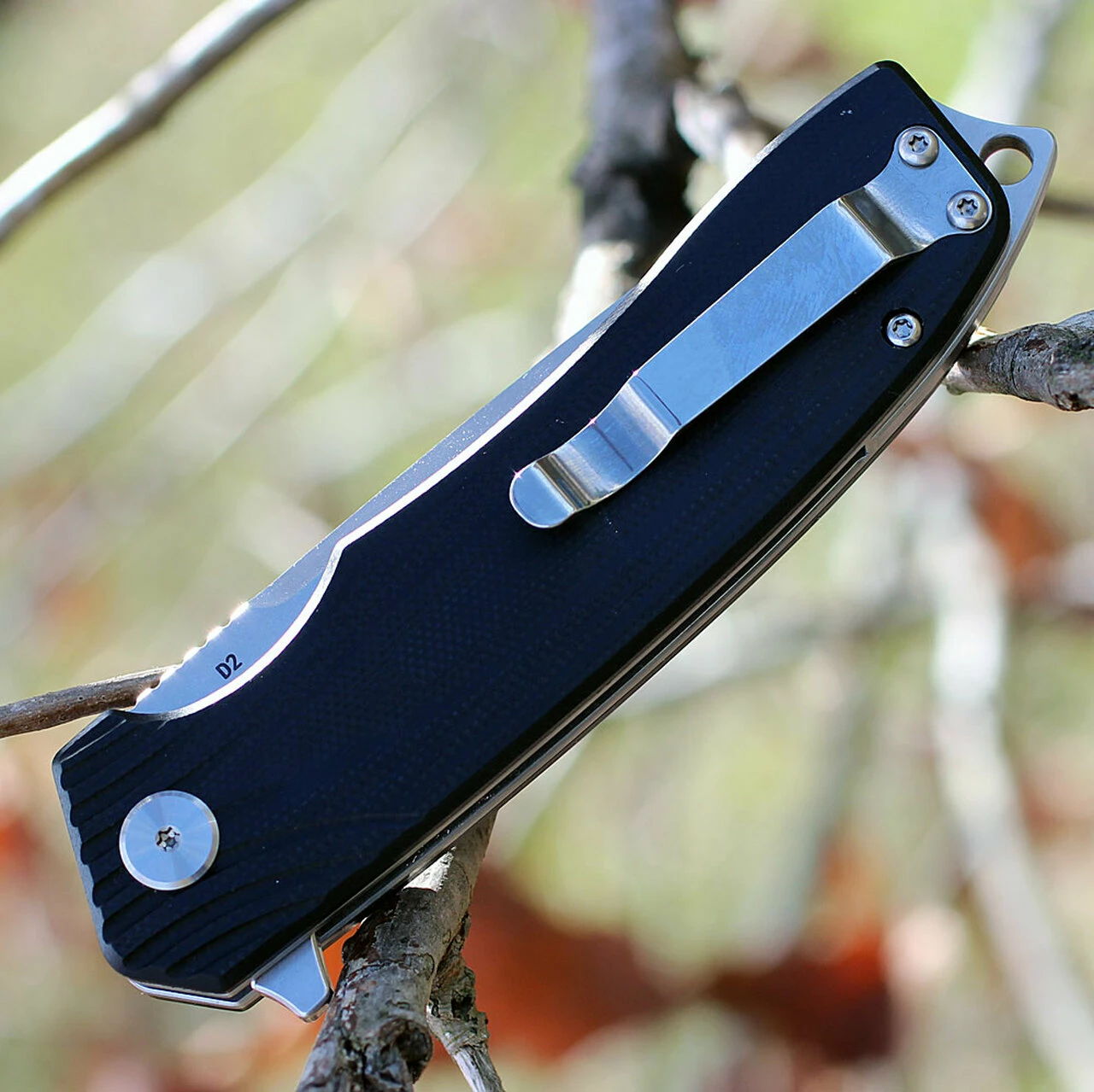 Best Pirce 🔔 Bestech G01A Lion, 3.5" D2 Plain Blade, Black G-10 Handle 🛒 4 Best Pirce 🔔 Bestech G01A Lion, 3.5" D2 Plain Blade, Black G-10 Handle 🛒 - Image 4