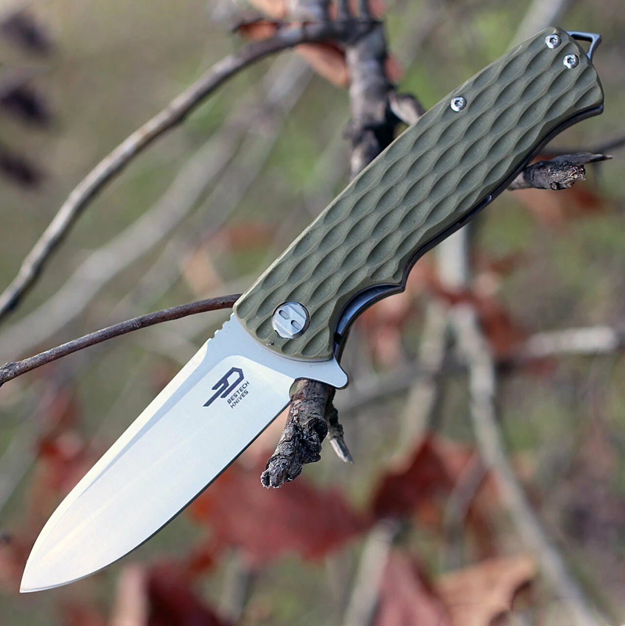 Best Pirce ⭐ Bestech G02C Grampus, 3.5" D2 Plain Blade, Army Green G-10 Handle ⌛ 1 Best Pirce ⭐ Bestech G02C Grampus, 3.5" D2 Plain Blade, Army Green G-10 Handle ⌛