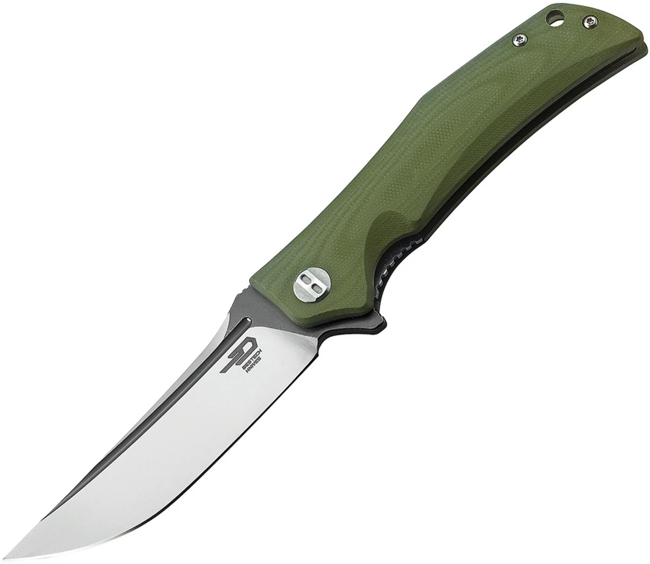 Best Pirce 🛒 Bestech G05B2 Scimitar, 3.75" D2 Plain Blade, Green G-10 Handle 🎁 1 Best Pirce 🛒 Bestech G05B2 Scimitar, 3.75" D2 Plain Blade, Green G-10 Handle 🎁