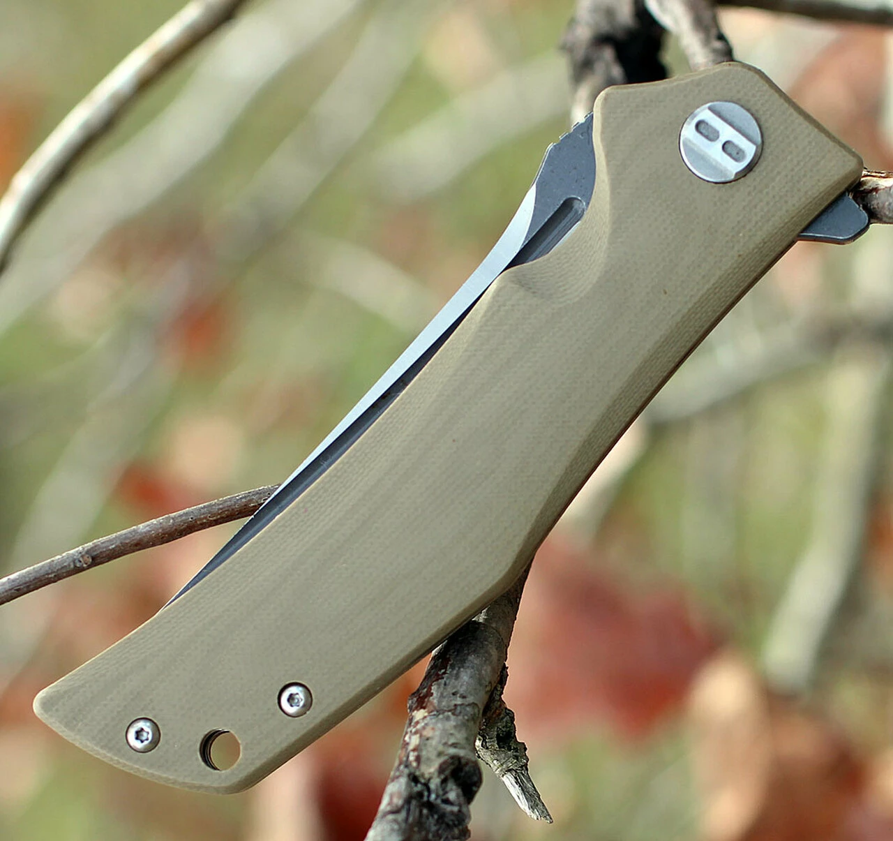 Brand new ๐งจ Bestech G05C2 Scimitar, 3.75" D2 Plain Blade, Beige G-10 Handle โ 4 Brand new ๐งจ Bestech G05C2 Scimitar, 3.75" D2 Plain Blade, Beige G-10 Handle โ - Image 4