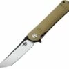 Best Pirce 🔔 Bestech G06C2 Kendo, 3.75" D2 Plain Blade, Tan G-10 Handle 🔔