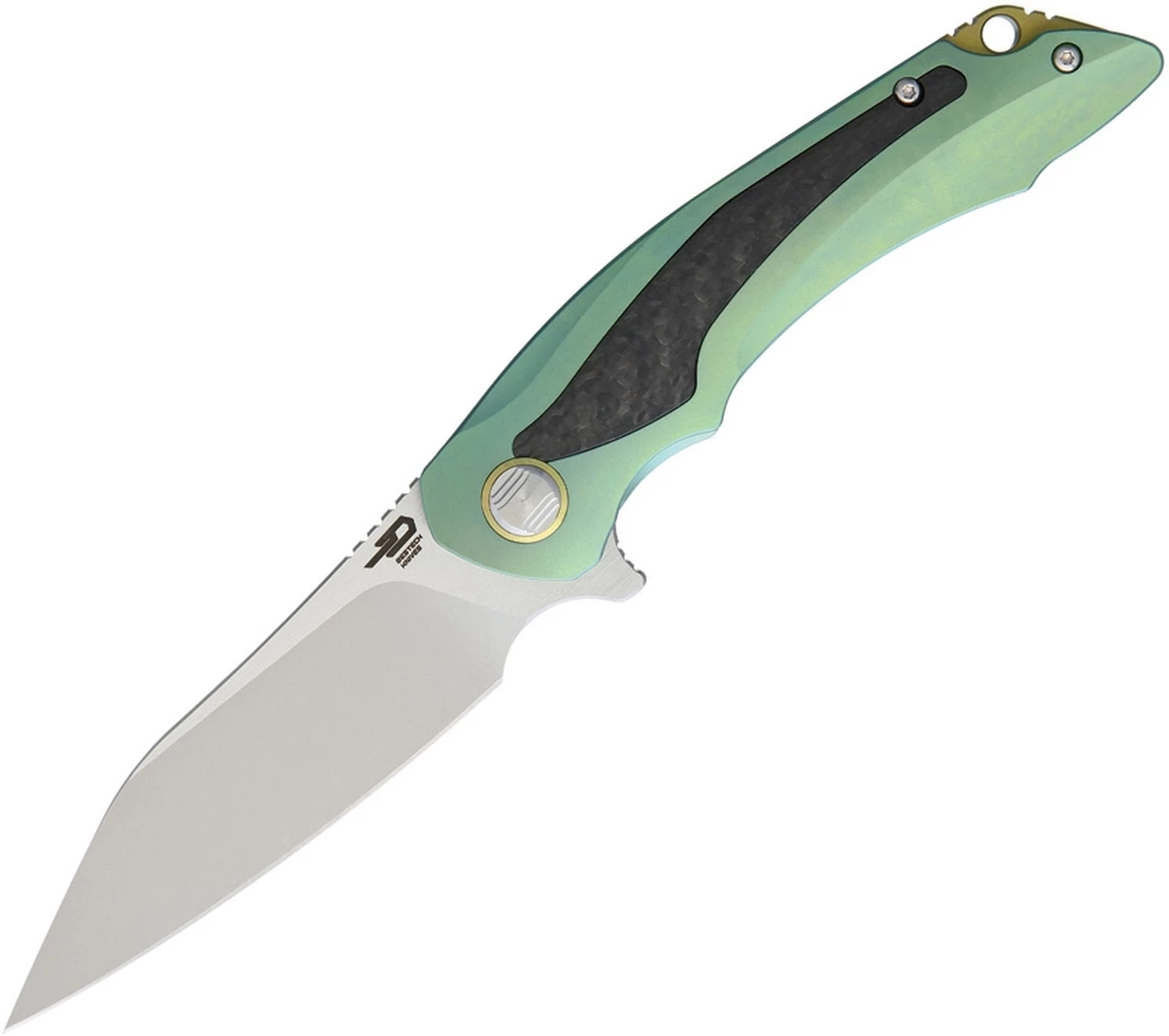 Deals ⭐ Bestech T1801B Pterodactyl, 3.6" CPM-S35VN Plain Blade, Green Titanium/Carbon Fiber Handle 🌟 1 Deals ⭐ Bestech T1801B Pterodactyl, 3.6" CPM-S35VN Plain Blade, Green Titanium/Carbon Fiber Handle 🌟