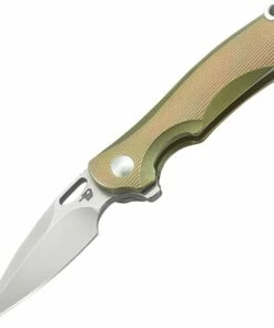 Outlet 🌟 Bestech Knives Parrot Frame Lock Flipper Old Pink (2.4" Satin) BTKT1807B 🤩