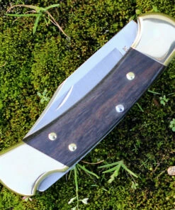 Coupon 🔥 Buck Knives Buck 112 Ranger - Ebony Hardwood w/Blk Leather (3" 420HC Satin) 0112BRS-B 🔥 -Automatic Knives shop bu112brs.3 85778.1642005312