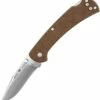 Budget ⭐ Buck Knives BUCK 112 SLIM PRO LOCKBACK, 3" SATIN S30V SS BLADE, BROWN MICARTA HANDLE 🧨