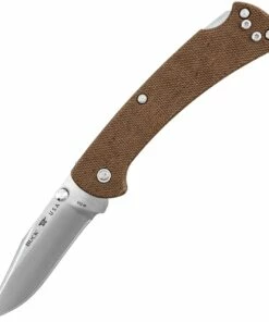 Budget ⭐ Buck Knives BUCK 112 SLIM PRO LOCKBACK, 3" SATIN S30V SS BLADE, BROWN MICARTA HANDLE 🧨