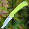 Coupon 🔔 Buck Knives Buck 112 Slim Ranger Select Lock Back, 2.88" 420HC Plain Blade, Green Handle 🎉