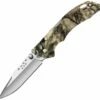 Discount 🧨 Buck Knives Buck 284CMS24 Bantam BBW, 2.75" 420HC Plain Blade, Mossy Oak Country Camo ⌛