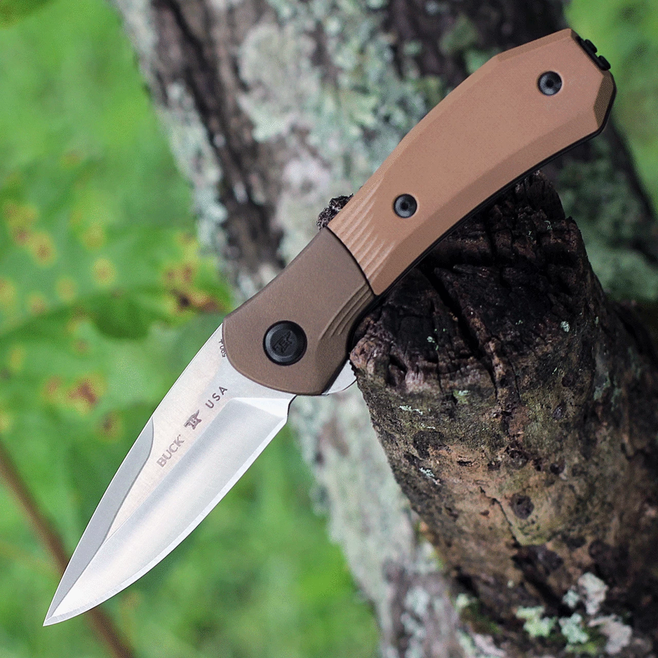 Buy 🎉 Buck Knives Buck Paradigm Assisted Open Knife 590BRS-B, 3" S35VN Satin Plain Blade, Brown Textured G-10 Handles ✔️ 1 Buy 🎉 Buck Knives Buck Paradigm Assisted Open Knife 590BRS-B, 3" S35VN Satin Plain Blade, Brown Textured G-10 Handles ✔️